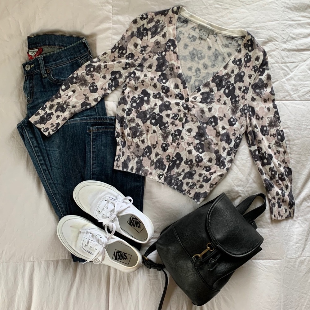 H&M Floral Cardigan